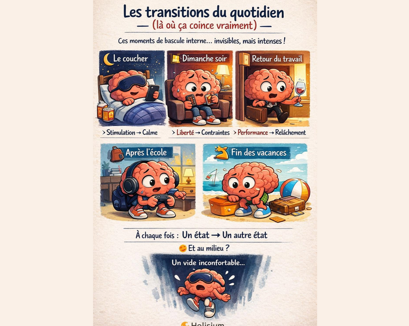 TDAH & Co : « le fait de tjs craquer au moment des transe-itions»