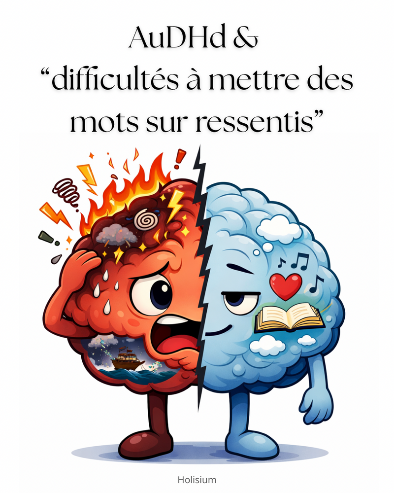 AuDHD & "difficulté à mettre des mots sur les ressentis"