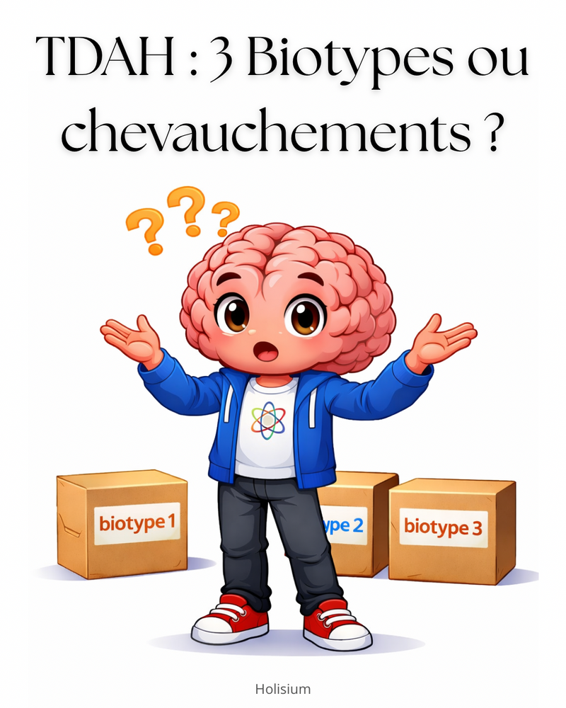« Il existerait 3 biotypes de TDAH »… vraiment ?