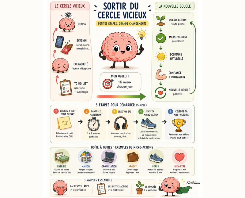 TDAH, AuDHD, anxieuses ou en surcharge chronique... Sortir du cercle vicieux