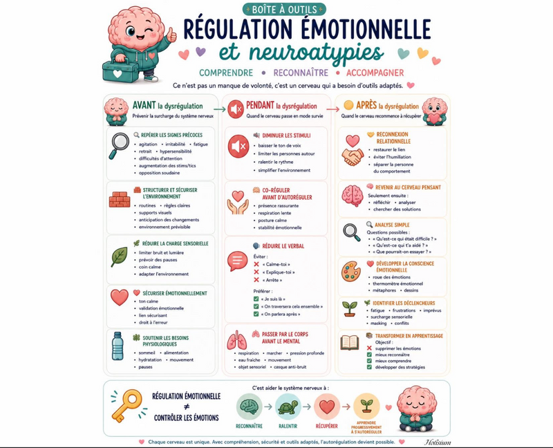 TDAH, TSA, AuDHD & Dysrégulation émotionnelle