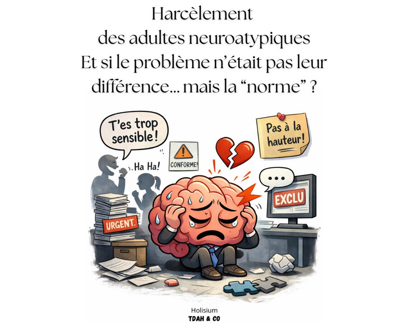 Harcèlement des adultes neuroatypiques Et si le problème n’était pas leur différence… mais la norme ?
