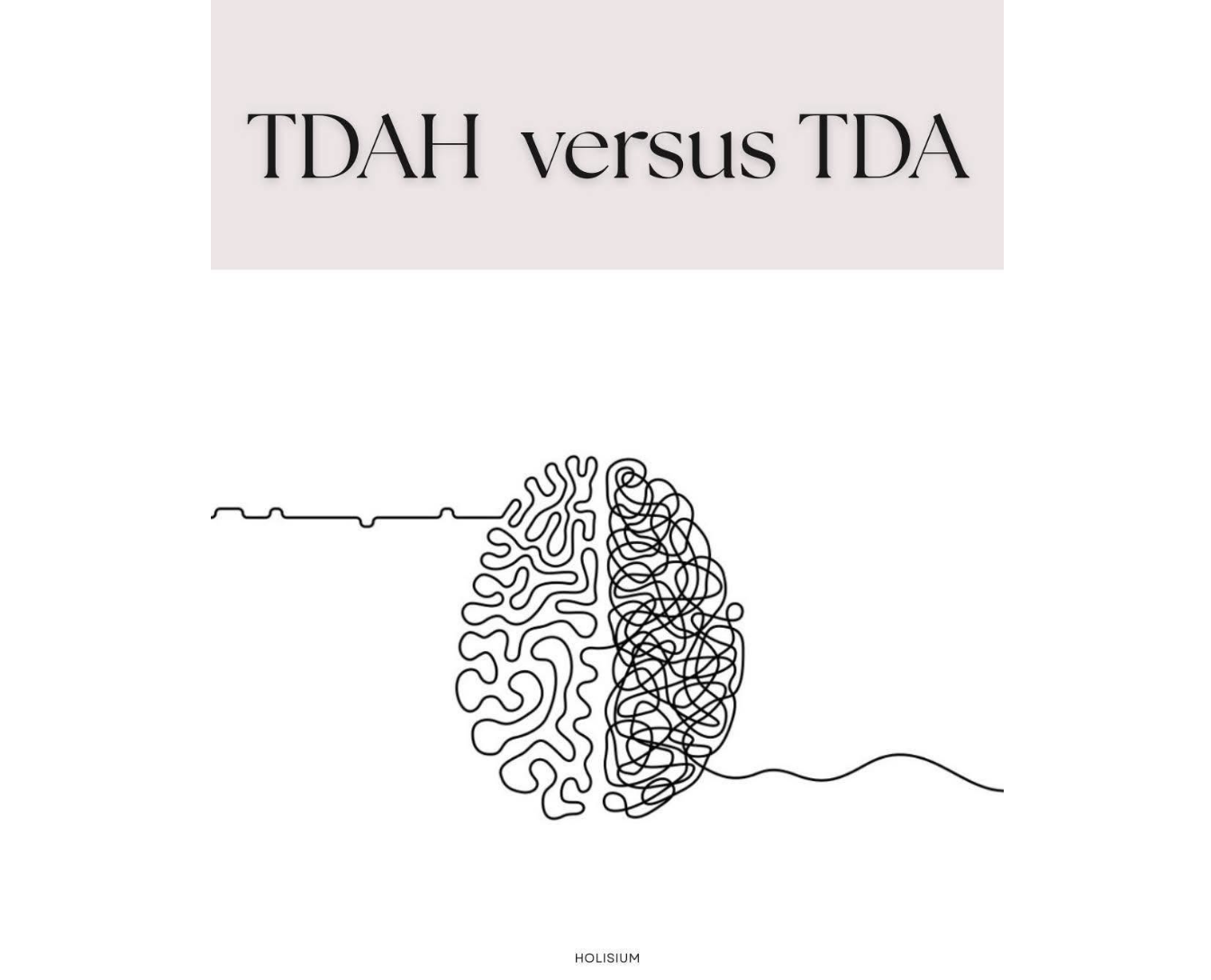TDA versus TDAH