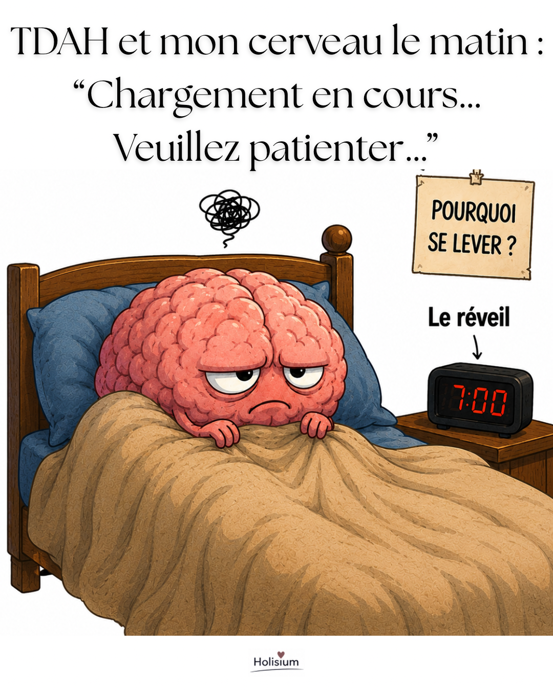 TDAH & "mon cerveau le matin"