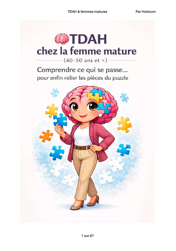 TDAH chez la femme mature