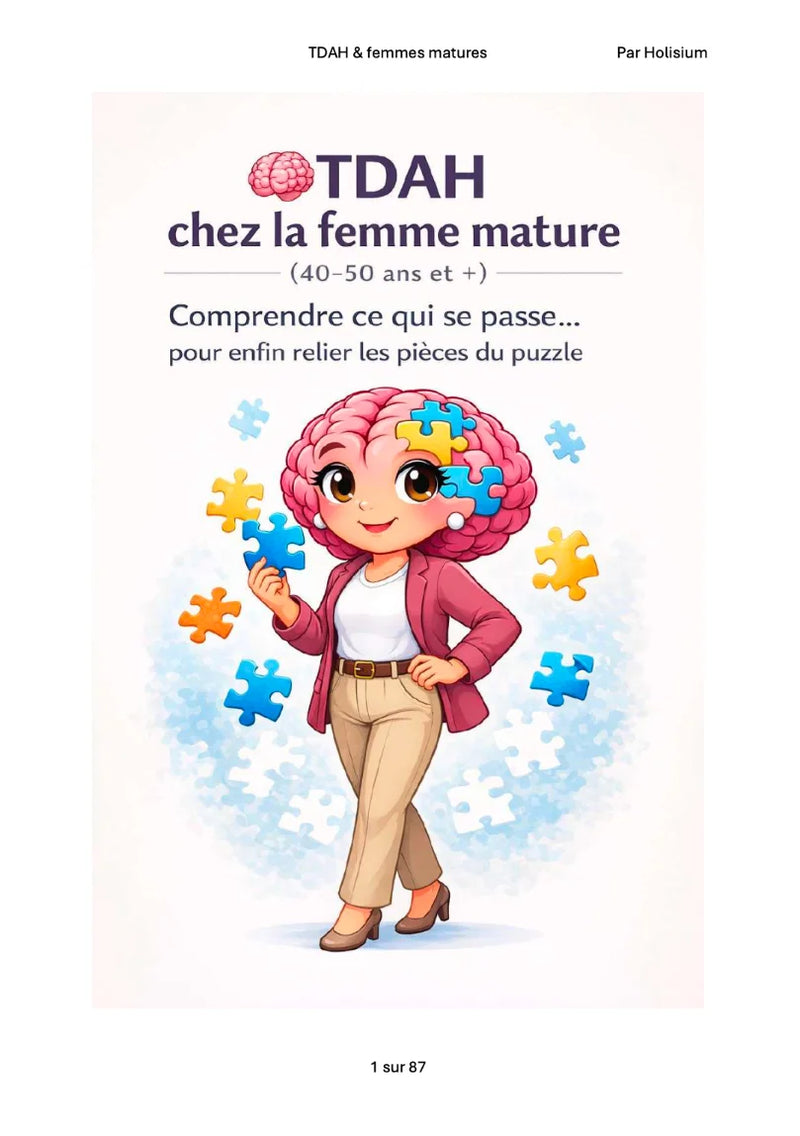 TDAH chez la femme mature